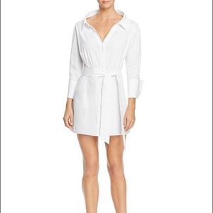 Alice + Olivia White Shirtdress